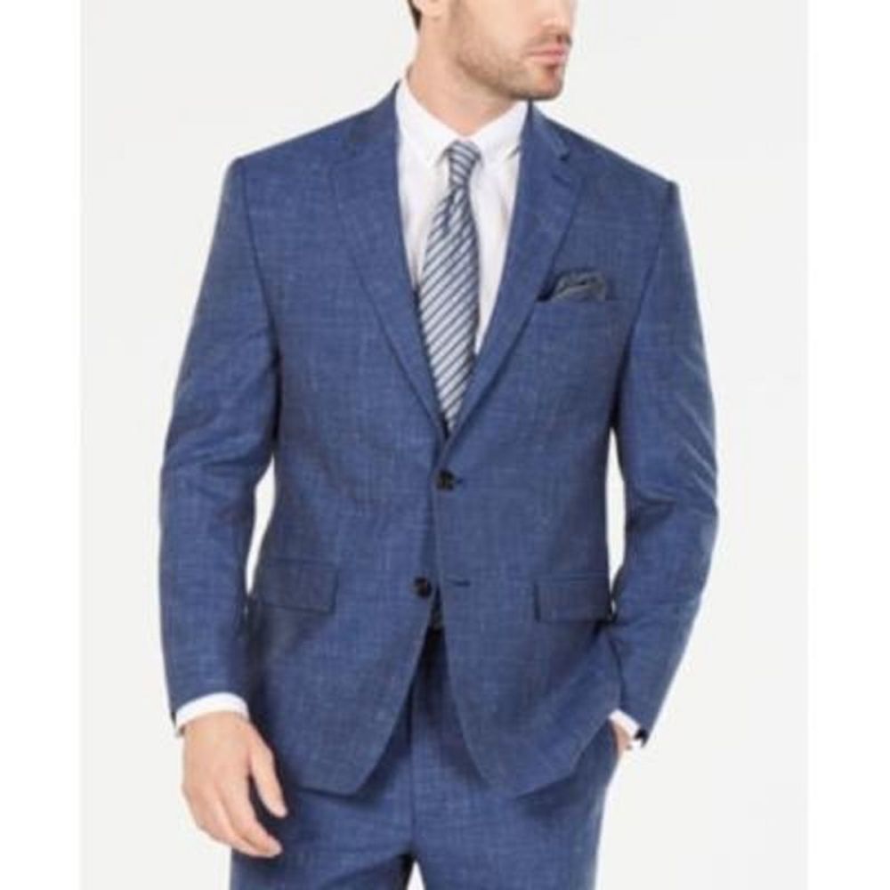 Ralph Lauren Men's Jacket Denim Pocket Front Navy 46R